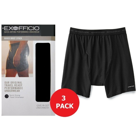 Exofficio | Underwear & Socks | 3 Pack Exofficio Givengo Breathable ...